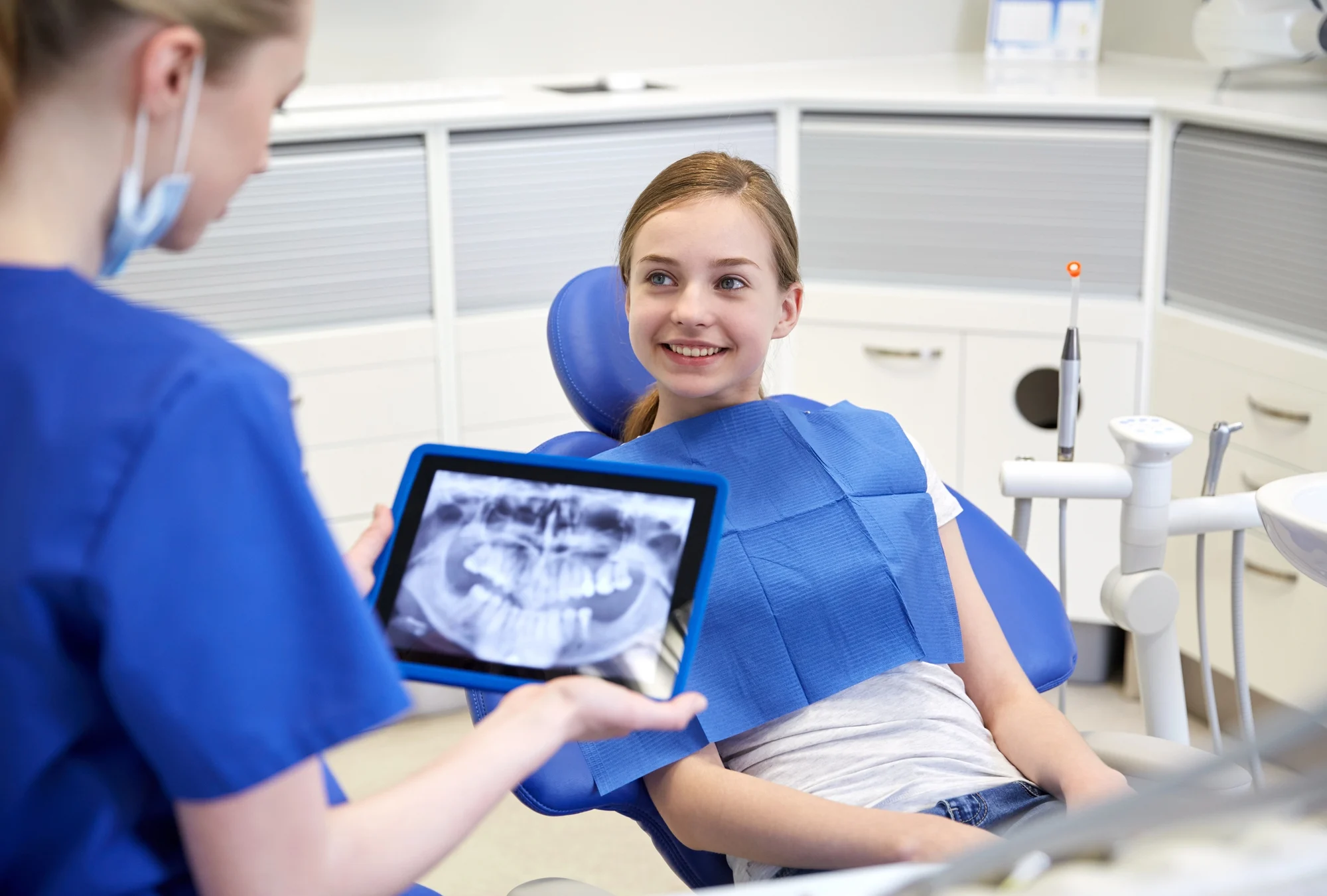 Advances technology of a modern dentist's office in Gastonia, NC