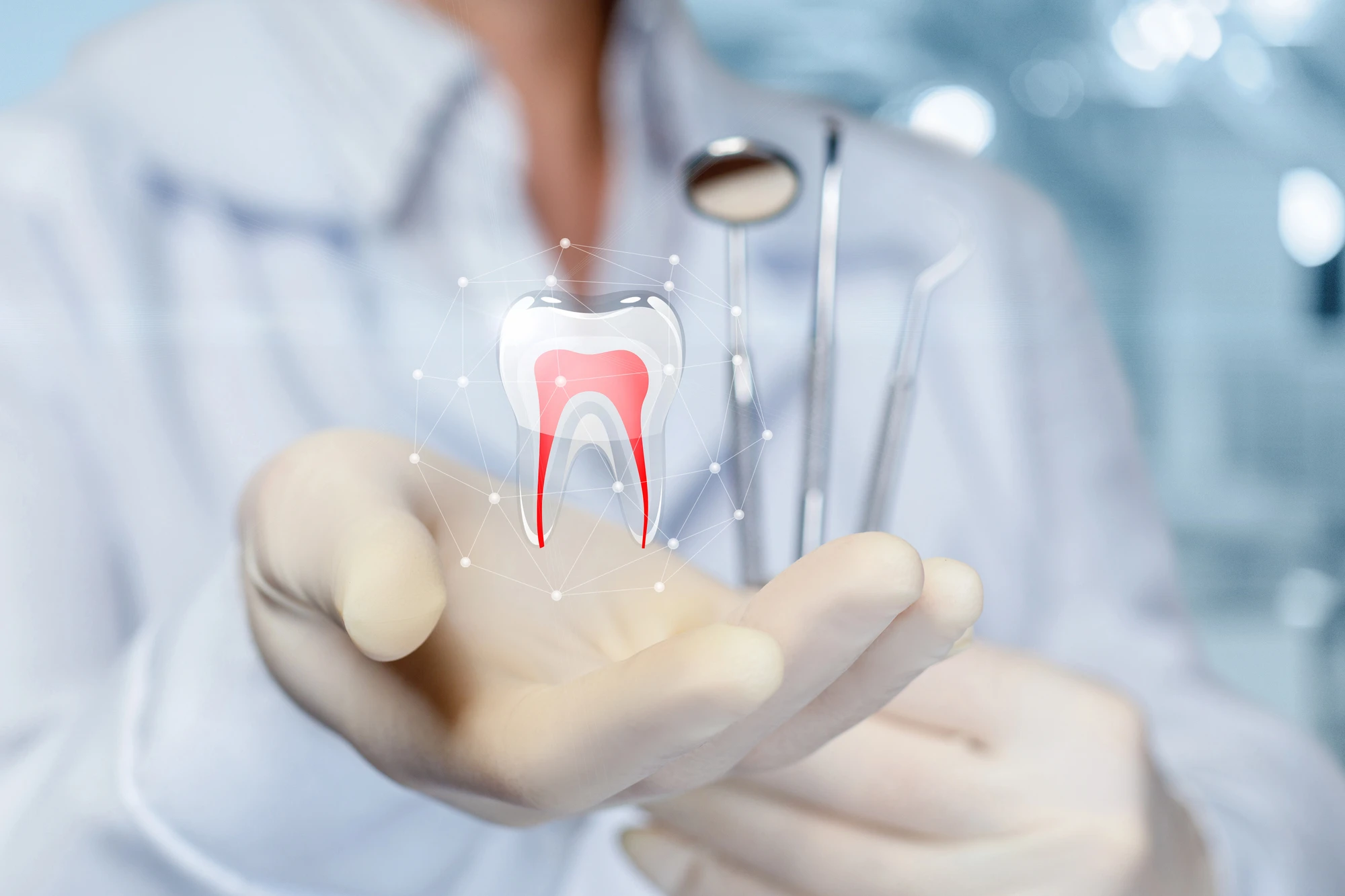 header shot of root canal treatment