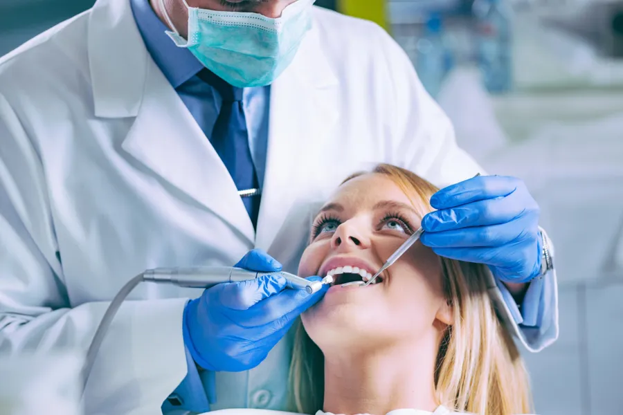 dental-care-with-patient and cosmetic dentist hickory nc