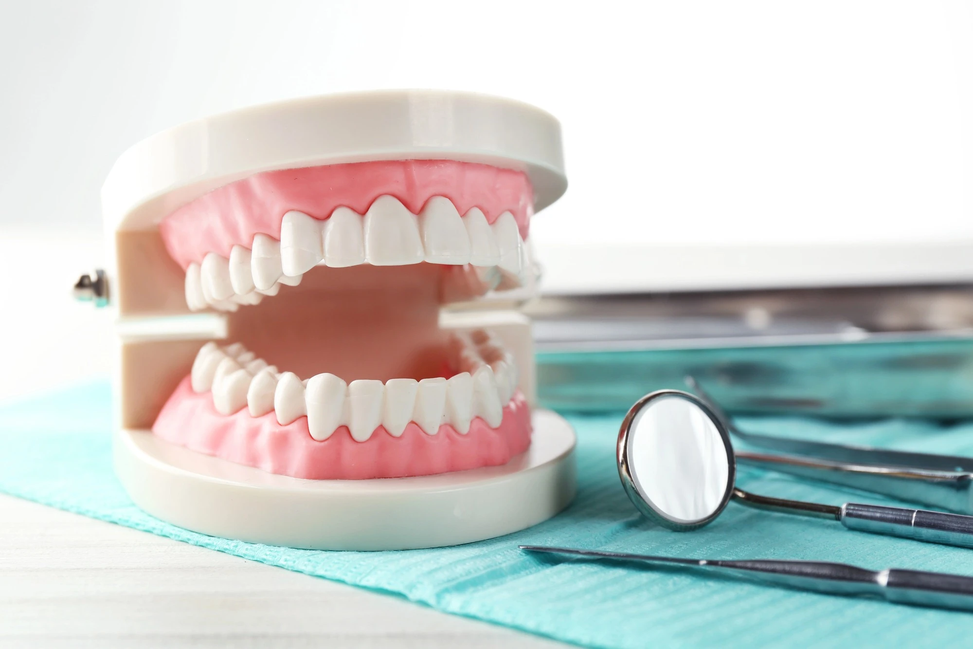 teeth-whitening-huntersville-nc-dental-shade-model.