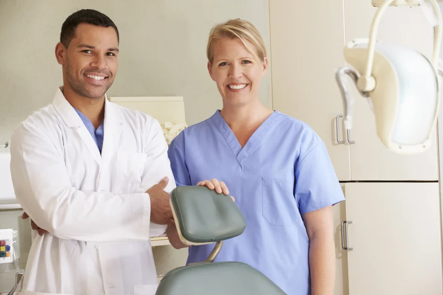 dental-hygiene-services-in-concord-nc-smiling-dentist-and-hygienist
